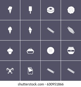 simple 16 ice cream icons