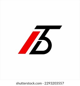 Simple 1735 number logo design, number 7 in negative space.