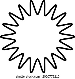 Simple 2019 (covid-19) coronavirus ilustración del vector Covid-19 coronavirus. icono de la celda de virus covid-19