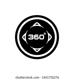Simple 360 Degree Logo Design , vector