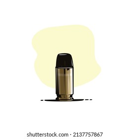 einfache 380-Acp-Kugel, Vektorgrafik