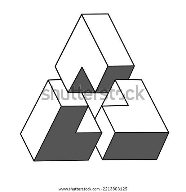 Simple 3d Design Look More Beautiful Stock Vector (Royalty Free ...