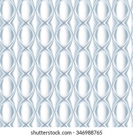 Simple 3D illusion geometric seamless vector background