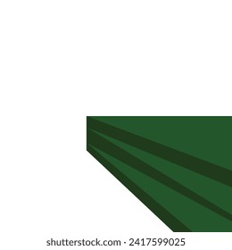 simple 3d podium illustration design