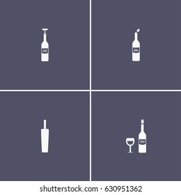 simple 4 drink icons