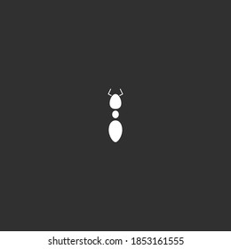 simple abstract ant vector illustration