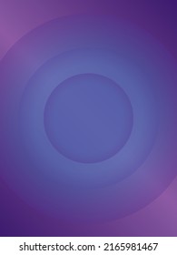 Simple abstract art circular gradient color poster vector background