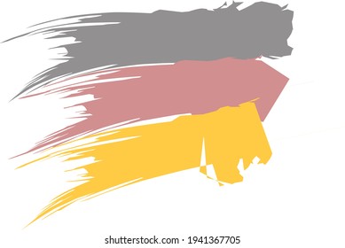 Arte abstracto simple para colorear el diseño de fondo de escritorio de su empresa