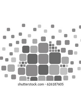 Simple abstract background. Balck and white vector pattern.