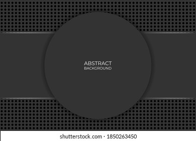 Simple abstract background and black circles. Great vectors for social media, web design, applications, computers, smartphone laptops, banners, flyers etc.