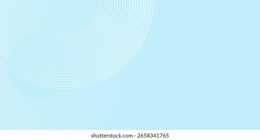 Fondo abstracto simple gradaciones blancas azules efecto círculo forma textura de memphis buen arte moderno