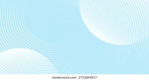 Simple abstract background blue white gradations circle effect shape creative good neutral simple art