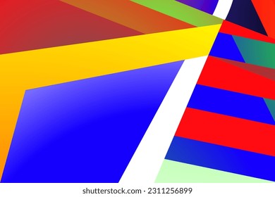 simple abstract background with colorful lines and colors