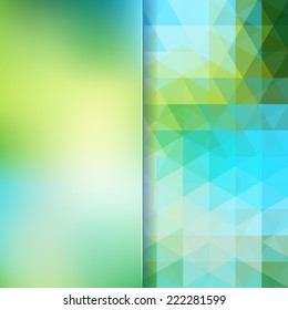 Simple Abstract Background Consisting Triangles Stock Vector (Royalty ...