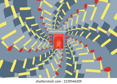 simple abstract background in design 
