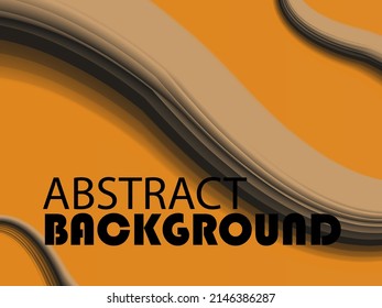 schlichter abstrakter Hintergrund, schwarz-gelb-brauner Farbe
