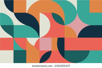 simple abstract background design, vector flat design and illustration