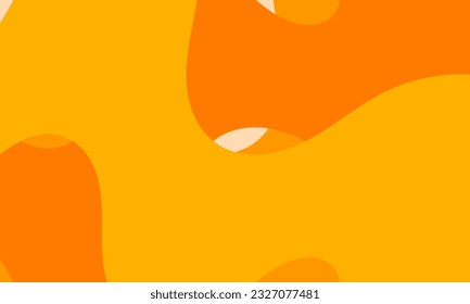 Simple abstract background with doodle shape and line art in chocolates background. Wallpaper design for social media posts. Paper background in minimal trendy flat style with copy space for text.