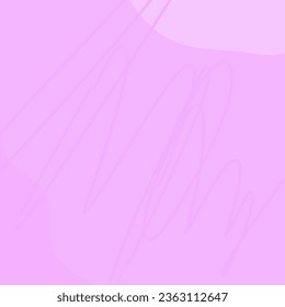 Simple abstract background with doodle shape and line art in purple background. Wallpaper design for social media posts. Paper background in minimal trendy flat style with copy space for text.
