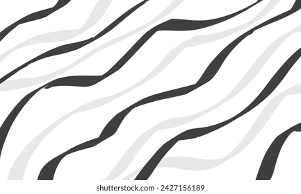 Simple abstract background with doodle shape and line art in background. Wallpaper design for social media posts. Paper background in minimal trendy flat style.