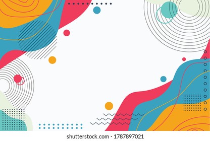 simple abstract background gadient design for banner
