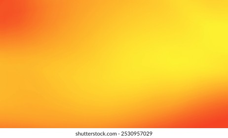 A simple abstract background with a gradient transition from a vibrant orange to a bright yellow, creating a smooth and visually appealing color scheme.