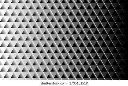 Simple abstract background  Gray triangle geometric figure  And has a black-gray shadow