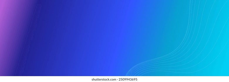 Simple abstract background with line art in gradient background. Wallpaper design for social media posts.