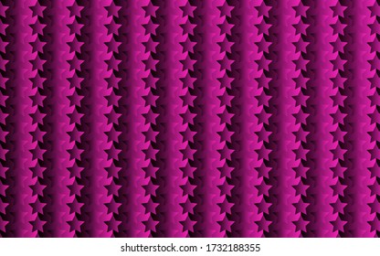 Simple abstract background  Many purple star shapes  And purple gradient  And pink to be beautiful