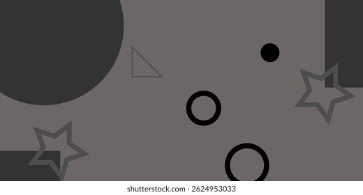 Fondo abstracto simple con estilo de Memphis, ilustración