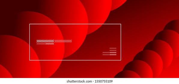 Simple abstract background with neon color circles. Memphis Style Geometric Pattern. Vector Illustration For Wallpaper, Banner, Background, Card, Book Illustration, landing page
