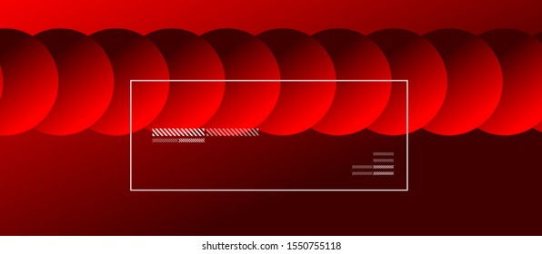 Sencillo fondo abstracto con círculos de color neón. Patrón Geométrico Memphis Style. Ilustración vectorial para fondo de escritorio, pancarta, fondo, tarjeta, ilustración del libro, página de inicio