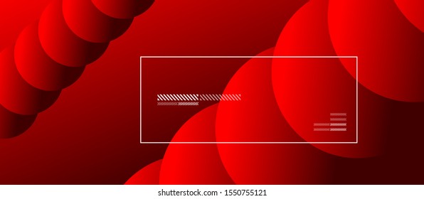 Sencillo fondo abstracto con círculos de color neón. Patrón Geométrico Memphis Style. Ilustración vectorial para fondo de escritorio, pancarta, fondo, tarjeta, ilustración del libro, página de inicio