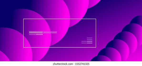 Simple abstract background with neon color circles. Memphis Style Geometric Pattern. Vector Illustration For Wallpaper, Banner, Background, Card, Book Illustration, landing page