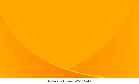 simple abstract background in orange with yellow light lines