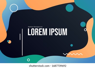 simple abstract background shape design 