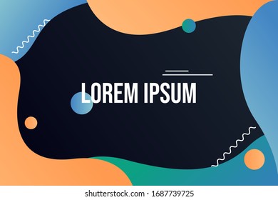 simple abstract background shape design 