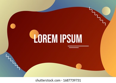 simple abstract background shape design 