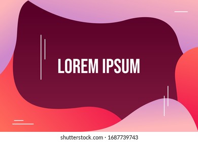 simple abstract background shape design 