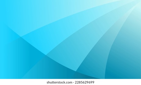 Simple abstract background. Shiny gradient blue background. Vector illustration of abstract background for wallpaper, layout banner, display or design graphic