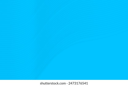Simple abstract background with smooth blue wave patterns, perfect for presentations, web design, or digital projects