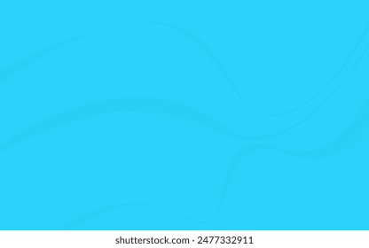 Simple abstract background with smooth blue wave patterns, perfect for presentations, web design, or digital projects