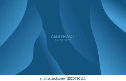 Um plano de fundo abstrato simples com formas azuis suaves e curvas e um gradiente sutil.