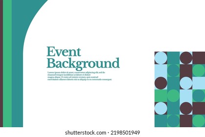 Simple abstract background using vintage design styles and calm colors. Suitable for conference, photo booth, meeting, exhibition, event, and seminar.