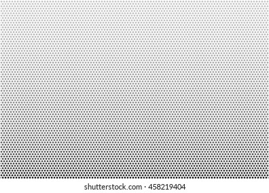 Simple Abstract background vector in black and white. Dots, spots or irregular hexagonal shapes.
