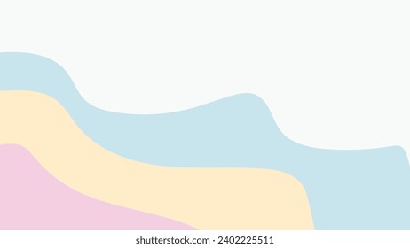 Simple abstract background wallpaper vector design. Smooth wave background minimalist elegant for website and presentation. abstract wavy modern for design for backdrop