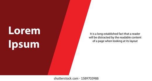 simple abstract banner design, vector design