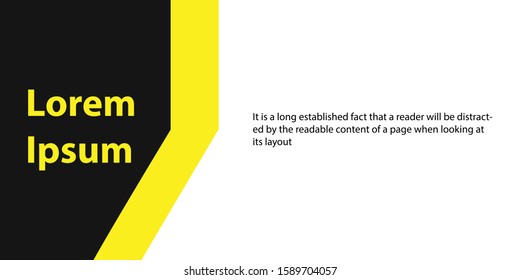 simple abstract banner design, vector design