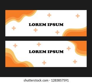 simple abstract banner,elegance design for your business
