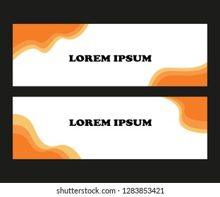 simple abstract banner,for your business